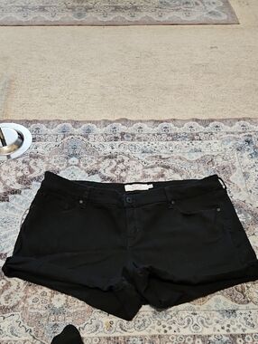 torrid Black Denim Jean Shorts